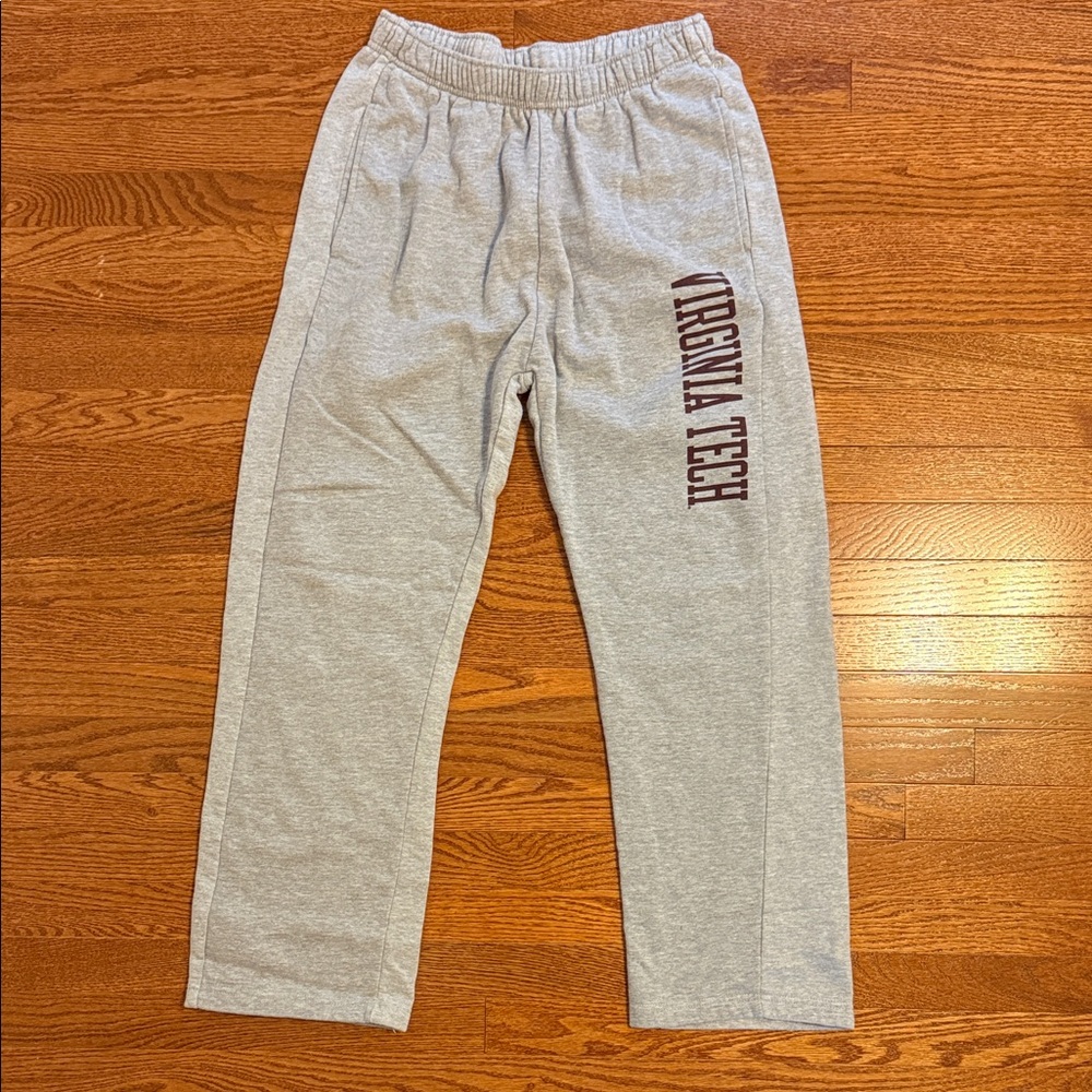 Gear For Sports Light Gray Joggers with Maroon Print